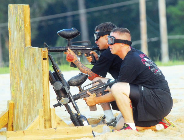 Battalion cadre collide in Mailed Foot Challenge