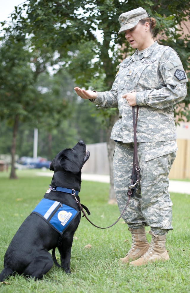 Guide dog with a Top Secret Clearence