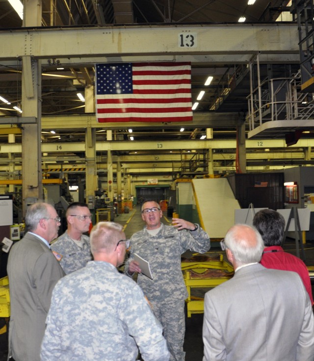 Watervliet Arsenal hosts New York State's Adjutant General