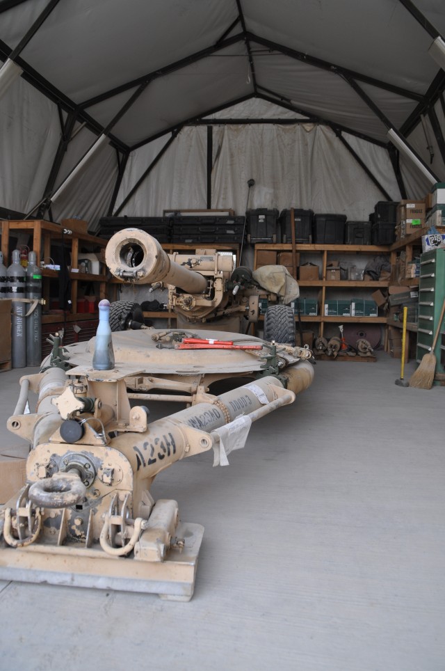 Small arms support center on Kandahar here to support warfighters
