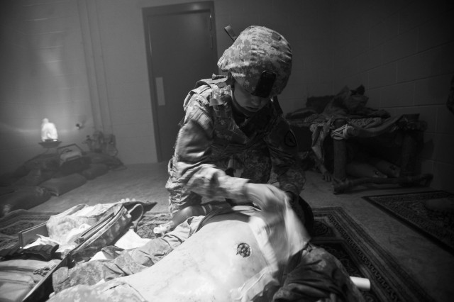 Cutting-edge medical training facility prepares medics for combat