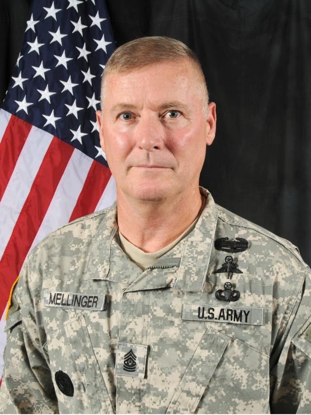 Command Sgt. Maj. Jeffrey Mellinger