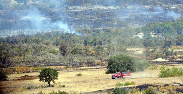 Fort Hood Battles Wildfires