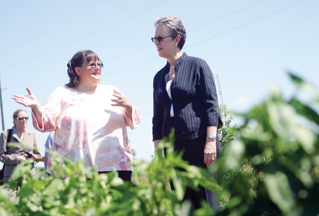 USDA undersecretary tours Community Victory Garden