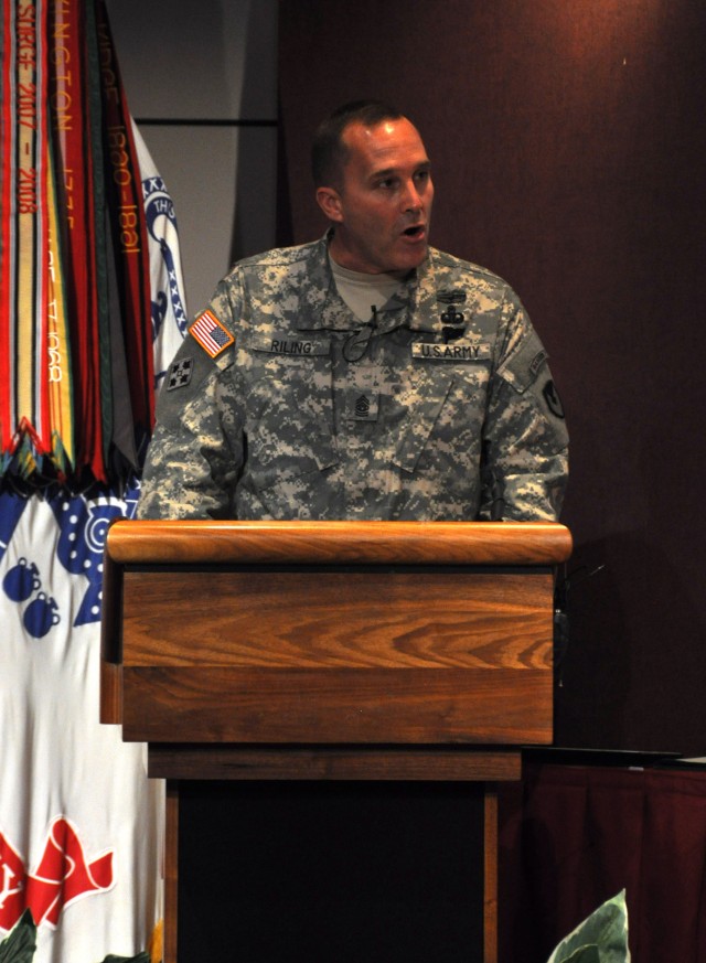 Command Sergeant Major Ronald T. Riling