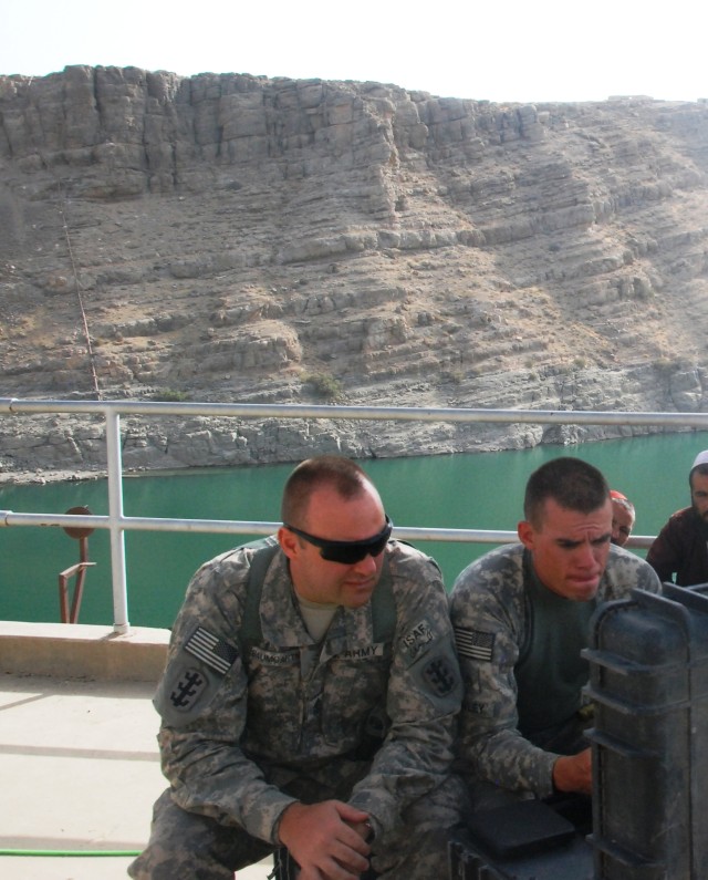 USACE, Army divers team up for solutions at Kajaki and Dahla dams