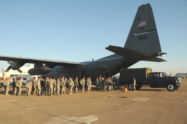 New York National Guard Airmen Response to Hurrivane Irene