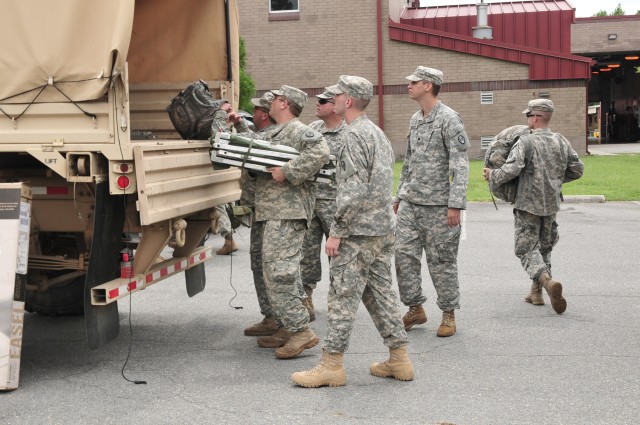 North Carolina Guard prepares for Hurricane Irene