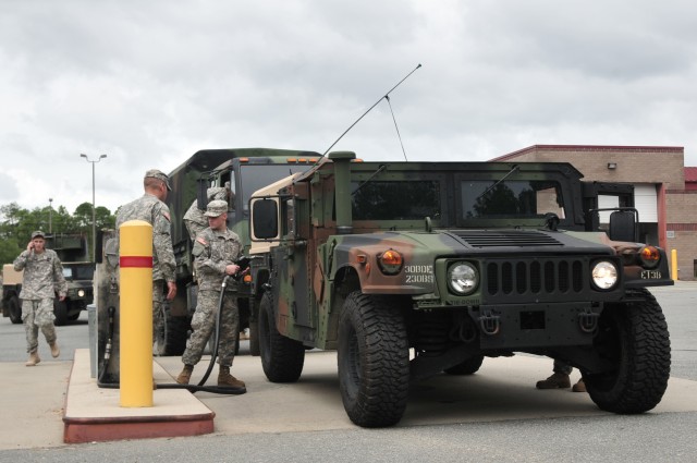 North Carolina Guard prepares for Hurricane Irene