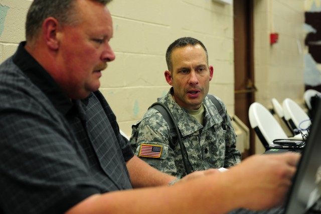Army North's JTF-511 plans support for Hurricane Irene relief efforts