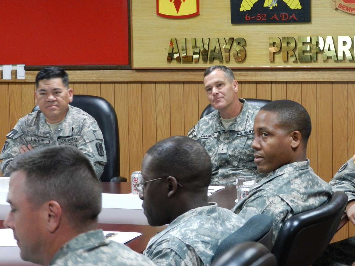 General visits ADA battalion during annual exercise Article The