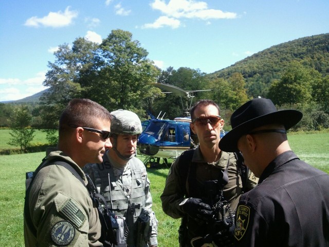 New York National Guard Soldiers Aid In Rescue