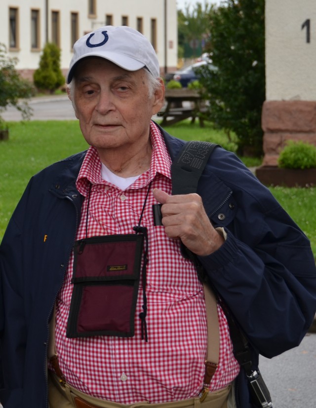 Veteran returns to Patton Barracks