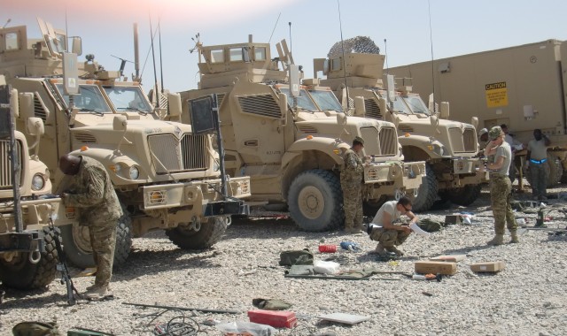 155th Inland Cargo Transfer Company keeps it moving in Afghanistan