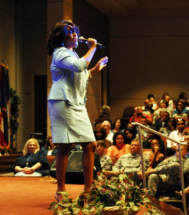 Mary Wilson Performs During The Women's Equality Day Program