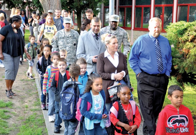 Community, unit partnerships support education