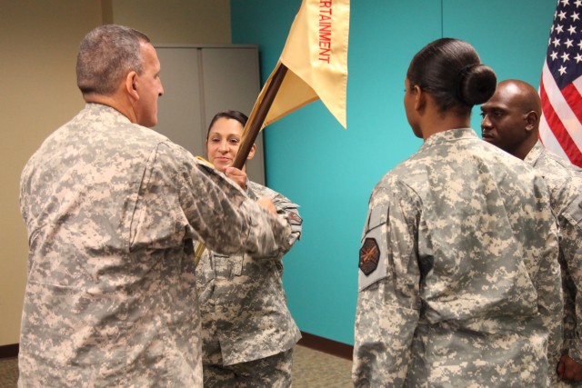 Army Entertainment Detachment holds change of command ceremony