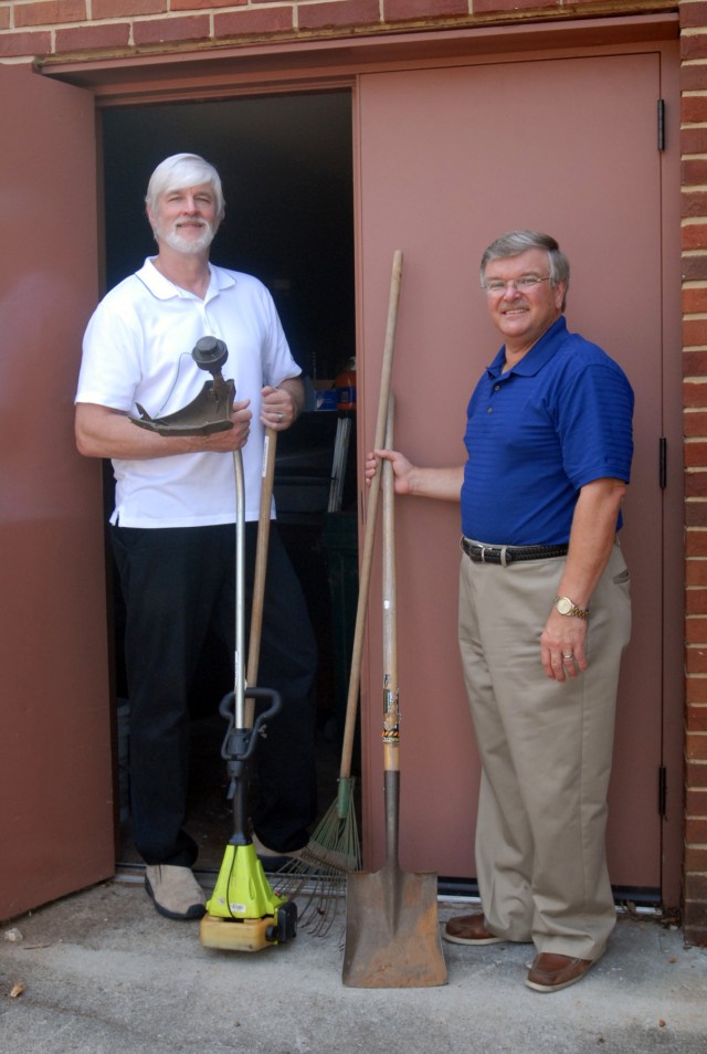 Frank Boyles, Senior Program Specialist For The Interfaith Mission Service And Tom Lovell, Pastor Of Faith Presbyterian Church In Huntsville