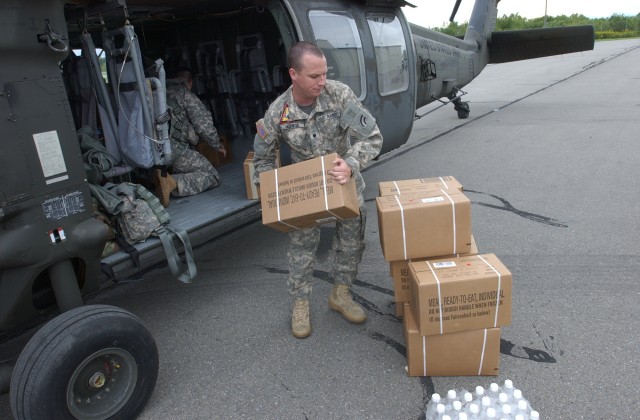 New York Army National Guard Responds to Flooding in Binghamton