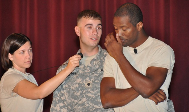 Suicide prevention interactive role-play wakes up Soldiers