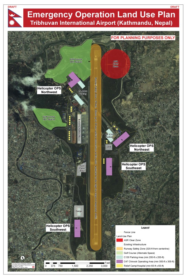 Geotechnical soil investigation priorities at Tribhuvan International Airport