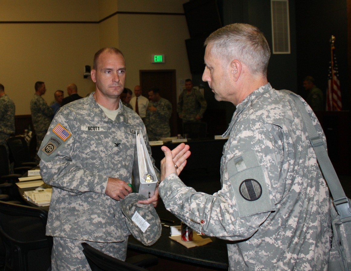 Army Marine Air Force combat training leaders consider future