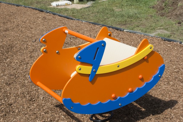 SecDef, volunteers build Fort Meade playground to remember 9/11