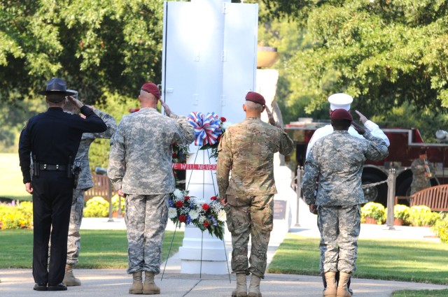 Fort Bragg observes ten-year anniversary of 9/11