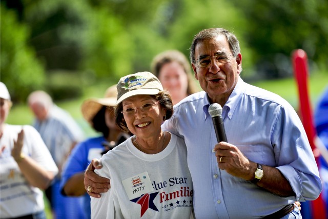 SecDef, volunteers build Fort Meade playground to remember 9/11