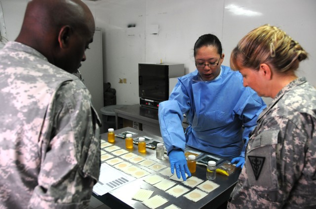 994th Medical Detachment ensures safe food for servicemembers
