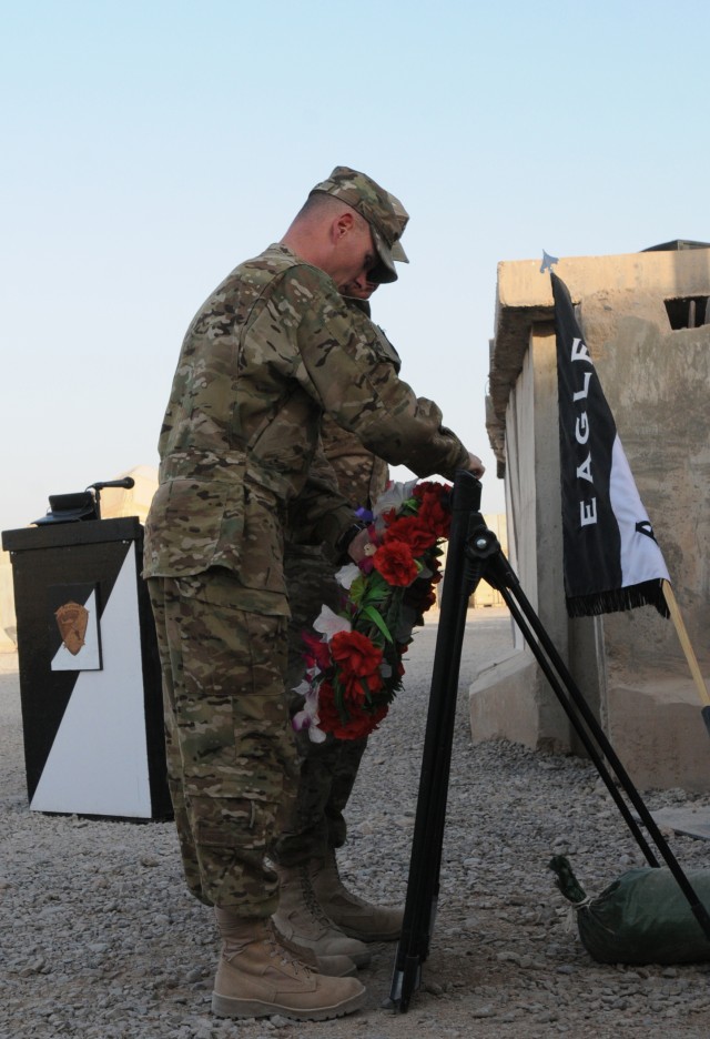 Deployed Soldiers Commemorate 10-yr Anniversary of 9/11 at Tarin Kowt