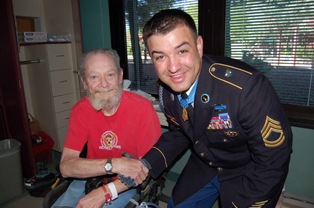 Petry veterans hospital visit