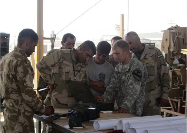 'Red Dragon' maintenance platoon trains IA
