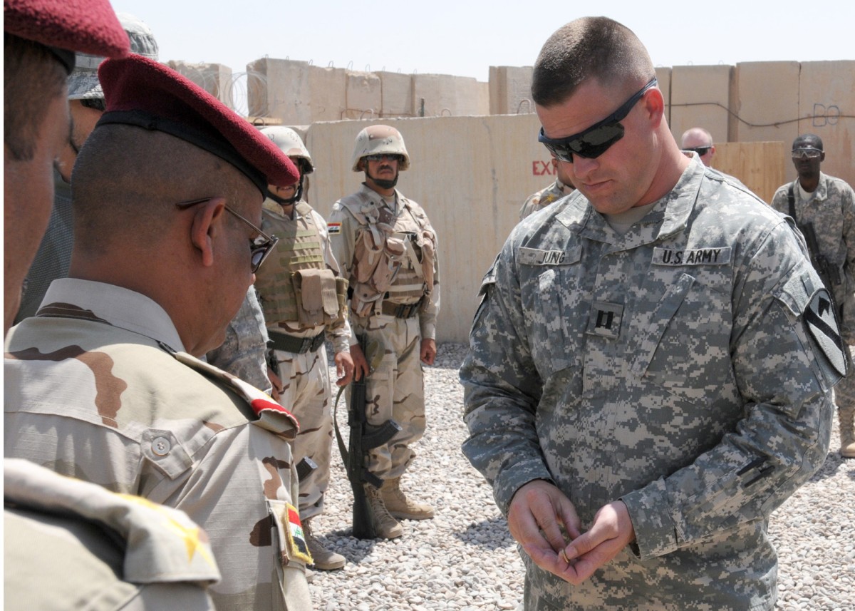 'Dark Horse' troops transition base | Article | The United States Army