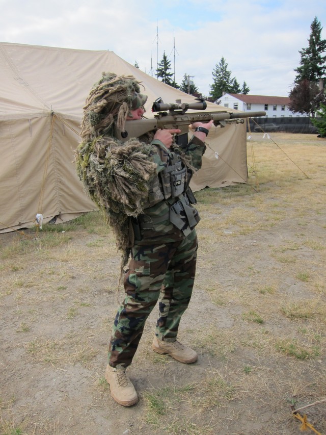 Army Sniper Educates Cadets