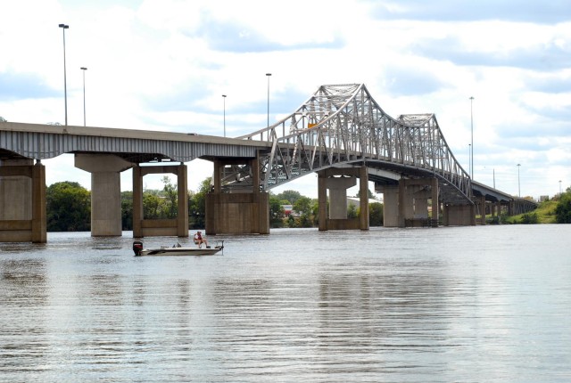 Bridge Leading In And Out Of Decatur