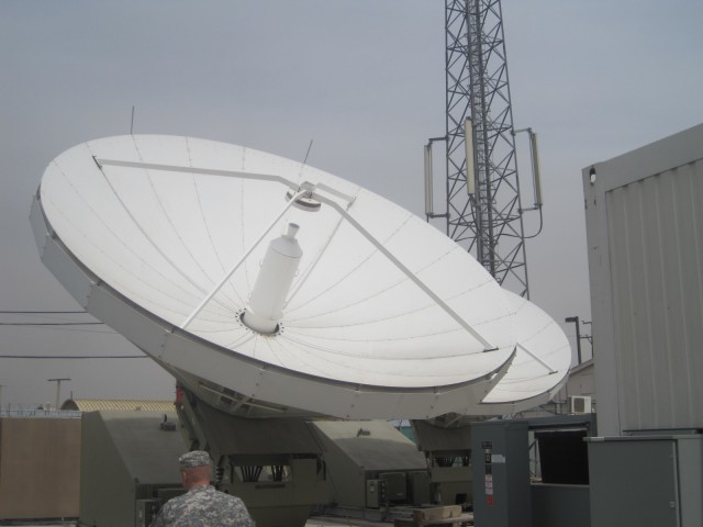 Deployable Ku Band Earth Terminal