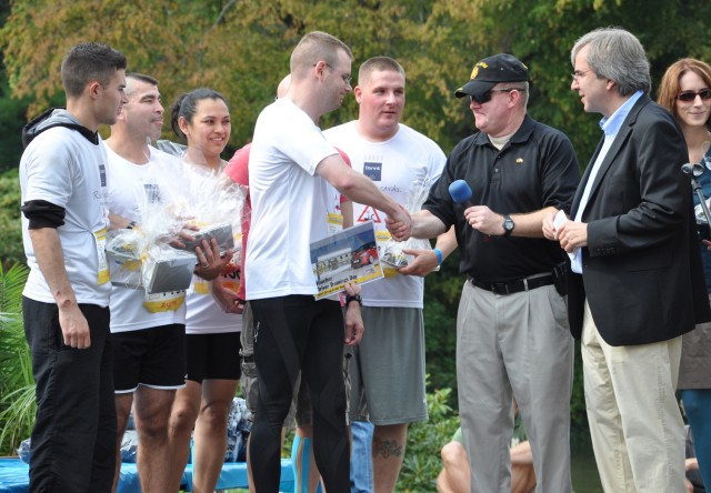 Military community athletes run 25 hours for charity, friendship