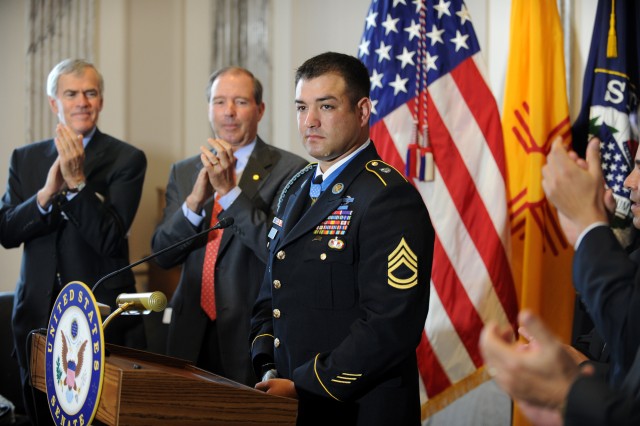New Mexico Congressional delegation honors Sergeant First Class Petry