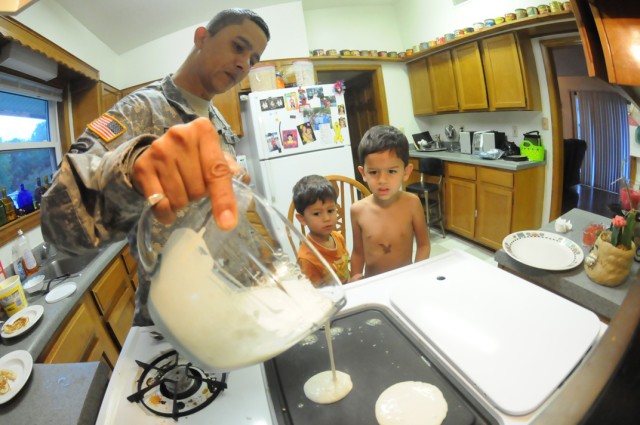 Pancakes for breakfast
