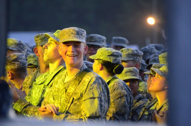 Soldiers enjoy Patriot Day concert
