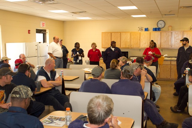 Anniston Army Depot employees give from the heart