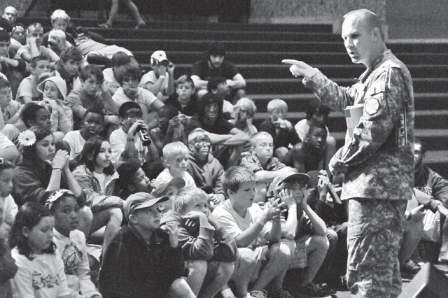 Operation Purple excites campers, provides insight for garrison leader