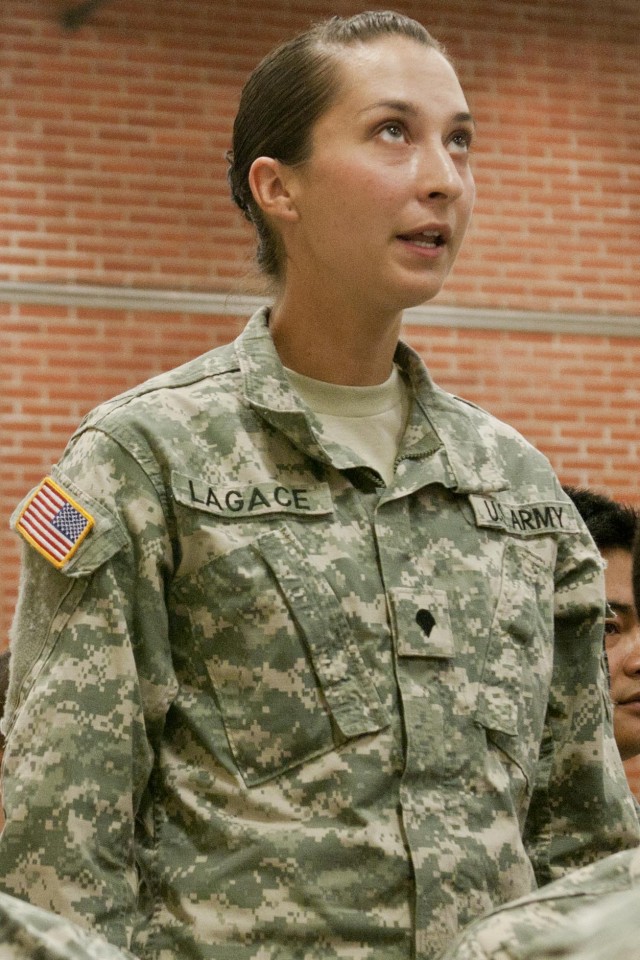 Soldier's interest in language