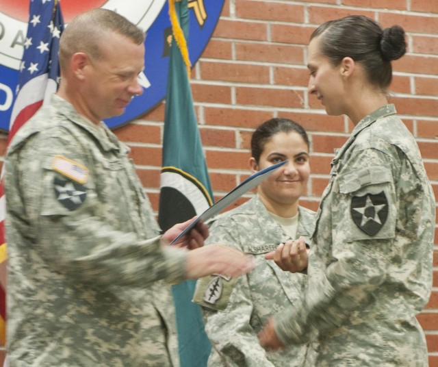 Soldier's interest in language