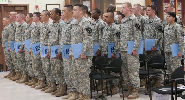 Soldier's interest in language