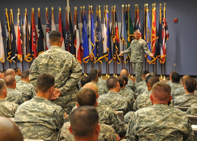SMA Chandler visits Fort Bragg, speaks to troops