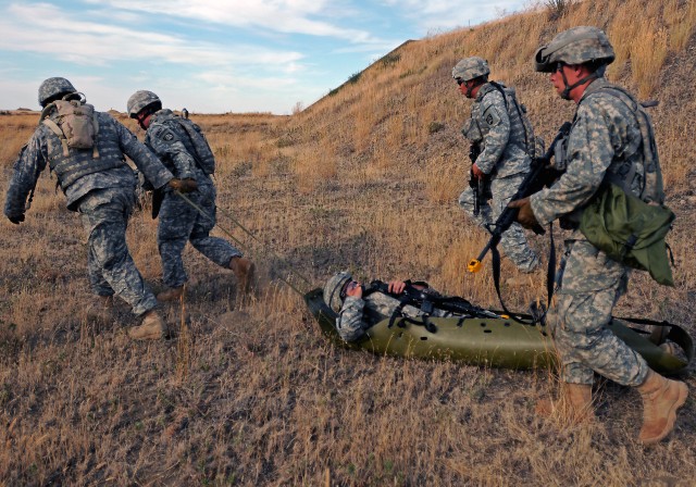 Oregon Army National Guard Military Police train for mobilization