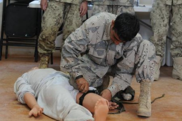 New Trauma Assistance Medic Course pays big dividends for Afghan police