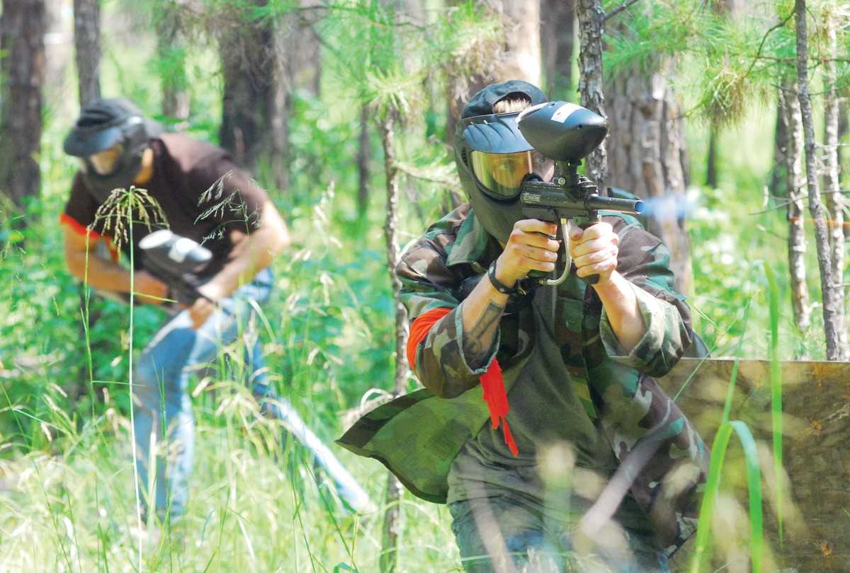 Rangers get 'adrenaline rush' on paintball field Article The United